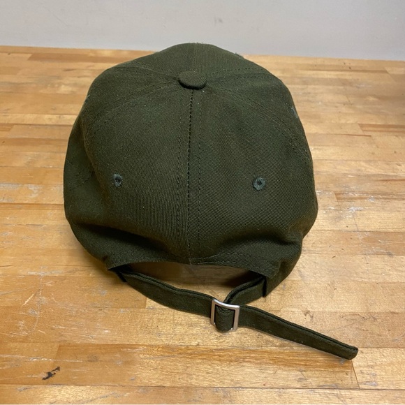 Raised By Wolves OSFA Army Green Adjustable Back Cap Hat Made In The USA - Picture 14 of 16